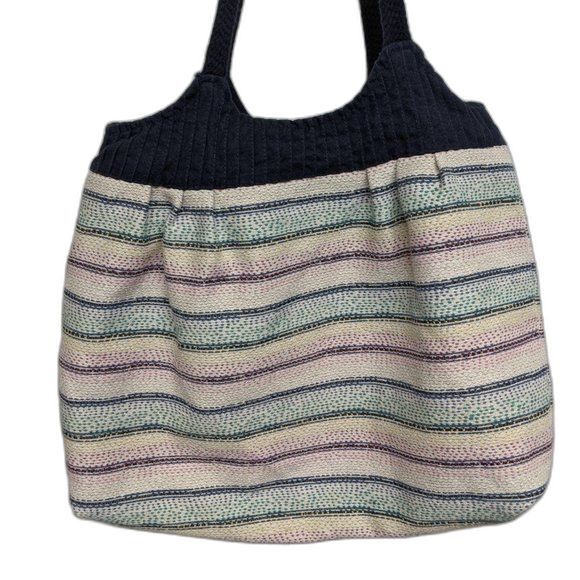 AEO American Eagle Outfitters Striped Shoulder Bag Everyday Shopping - Picture 3 of 10